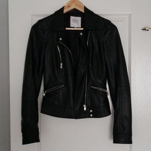 Zara Jackets & Coats - Zara faux leather biker jacket Zara Jackets & Coats - Zara faux leather biker jacket